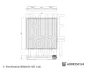 Змінний елемент фільтра салону (Blue Print) BLUE PRINT ADBP250124 (фото 1)