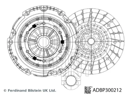Blue Print Комплект зчеплення BLUE PRINT ADBP300212