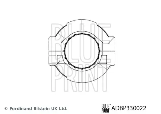 Blue Print Підшипник вимкнення зчеплення BLUE PRINT ADBP330022 (фото 1)
