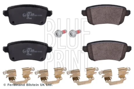 Blue Print Комплект гальмівних накладок, дискове гальмо BLUE PRINT ADBP420093