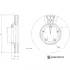 Blue Print Гальмівний диск BLUE PRINT ADBP430075 (фото 3)