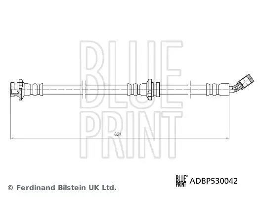 Гальмівна трубка BLUE PRINT ADBP530042 (фото 1)