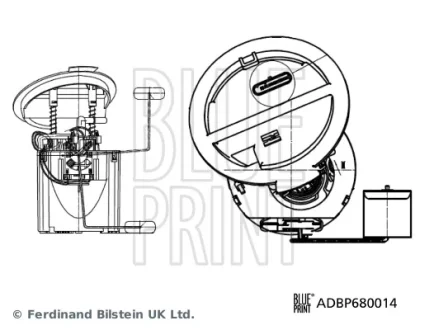 Blue Print Вузол подачі палива BLUE PRINT ADBP680014