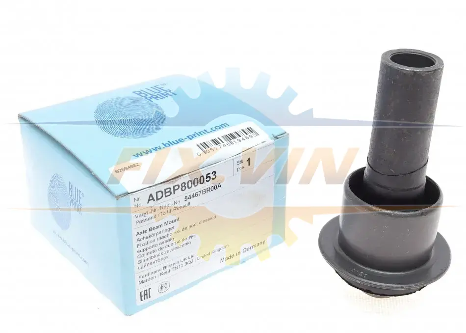 Сайлентблок подрамника (задній) Nissan Qashqai 07-14 BLUE PRINT ADBP800053 (фото 1)
