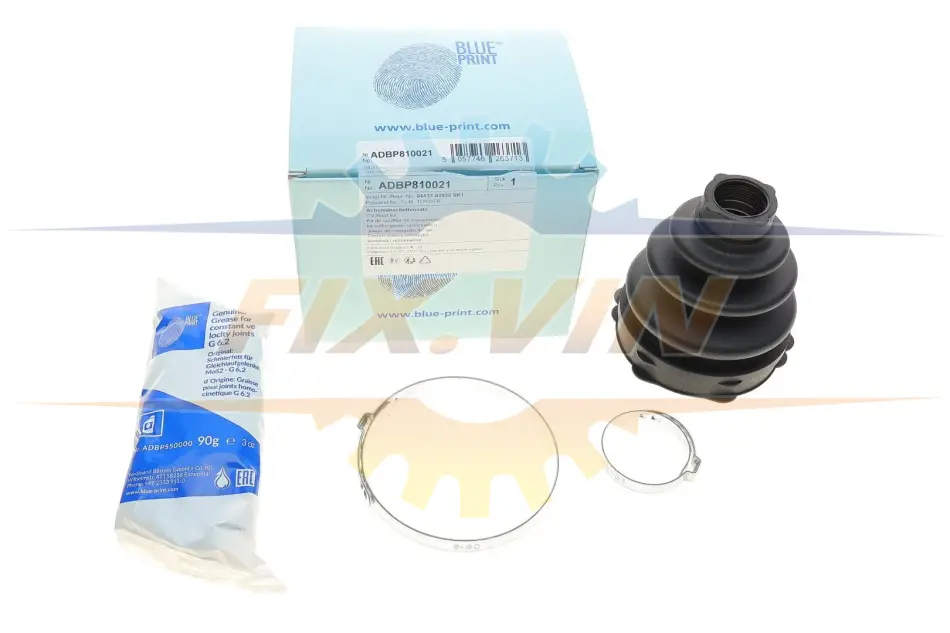 Пильник ШРКШ (внутрішній) Toyota Auris/Corolla 12-19 (23.5x66x95mm) BLUE PRINT ADBP810021 (фото 1)