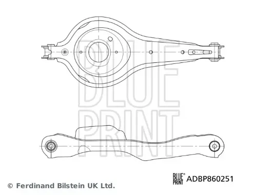 Blue Print Важіль підвіски, підвіска коліс BLUE PRINT ADBP860251 (фото 1)