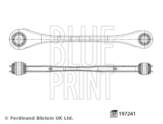 Blue Print Важіль підвіски, підвіска коліс BLUE PRINT ADBP860252 (фото 1)