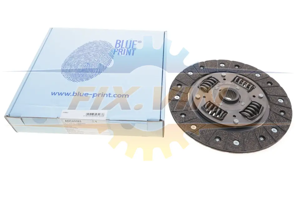 Диск зчеплення BLUE PRINT ADC43163 (фото 1)