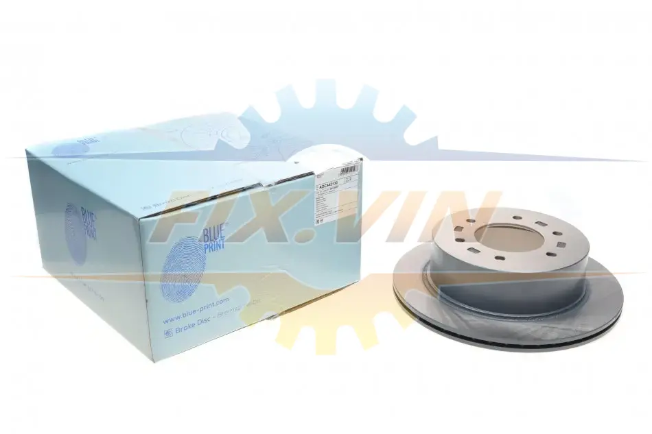 Диск тормозной задний Mitsubishi (пр-во Blue Print) BLUE PRINT ADC443130 (фото 1)