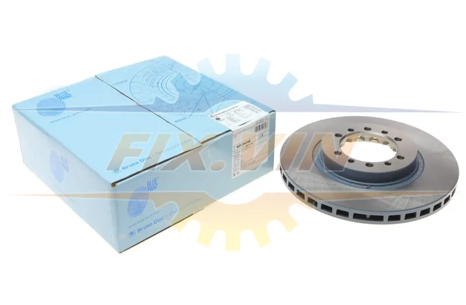 Диск гальмівний BLUE PRINT ADC44348 (фото 1)