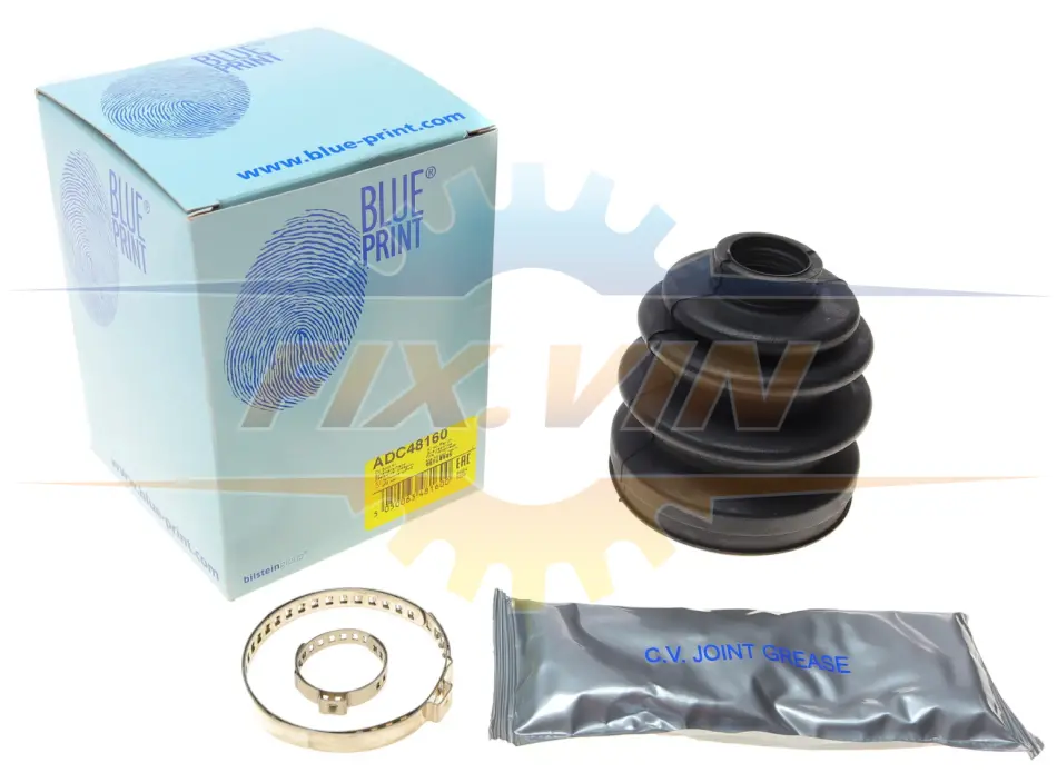 Пильник ШРКШ (зовнішній) Mitsubishi L200 83-96/Pajero 82-91 BLUE PRINT ADC48160 (фото 1)