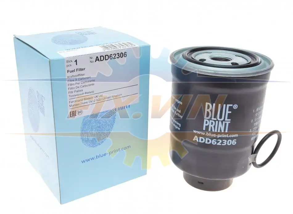 Фільтр палива з ущільнюючим кільцем BLUE PRINT ADD62306 (фото 1)