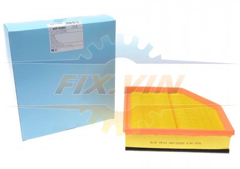 Фільтр повітряний BLUE PRINT ADF122203 (фото 1)