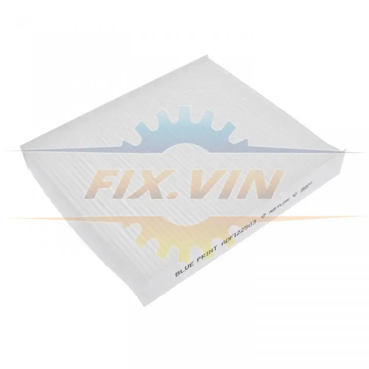 Змінний фільтруючий елемент повітряного фільтра салону BLUE PRINT ADF122503 (фото 1)