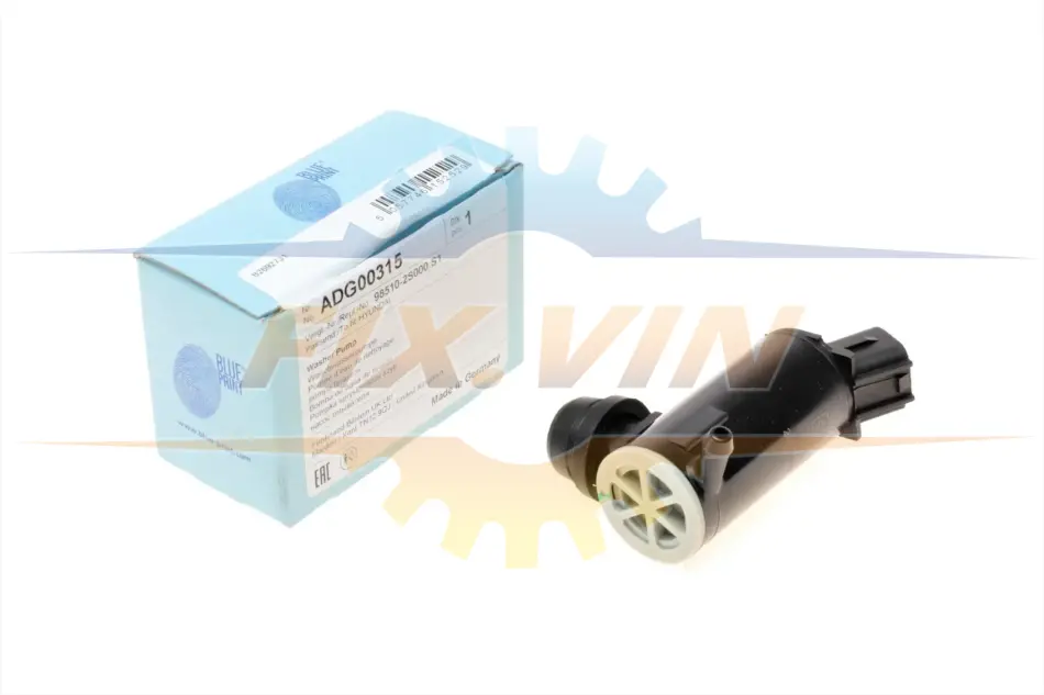 Насос омивача скла Hyundai iX35/Accent V KIA K9/Optima III/Sportage III 09- BLUE PRINT ADG00315 (фото 1)