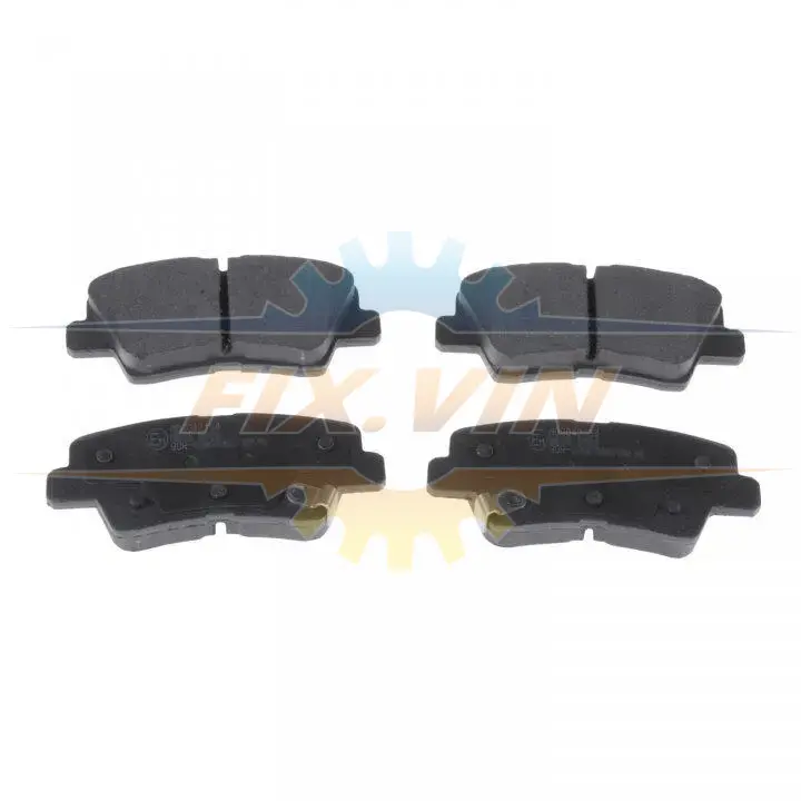 Комплект тормозных колодок, дисковый тормоз BLUE PRINT ADG042154 (фото 1)