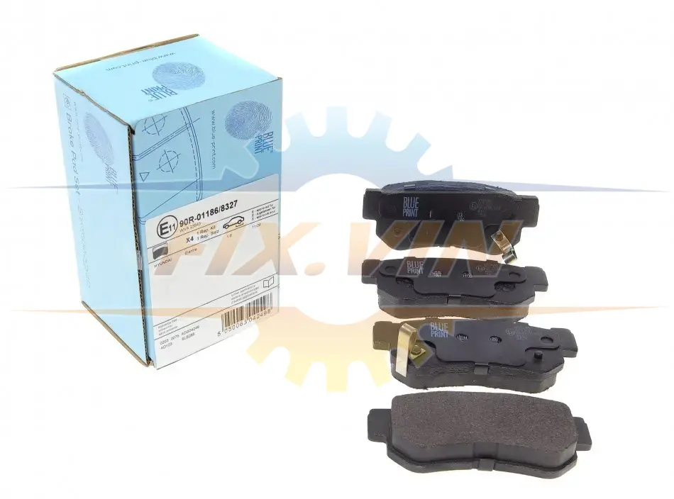 К-т колодок гальмівних BLUE PRINT ADG04249 (фото 1)