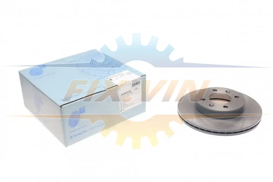 Диск гальмівний BLUE PRINT ADG043100 (фото 1)