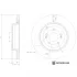 Blue Print Гальмівний диск BLUE PRINT ADG043244 (фото 1)