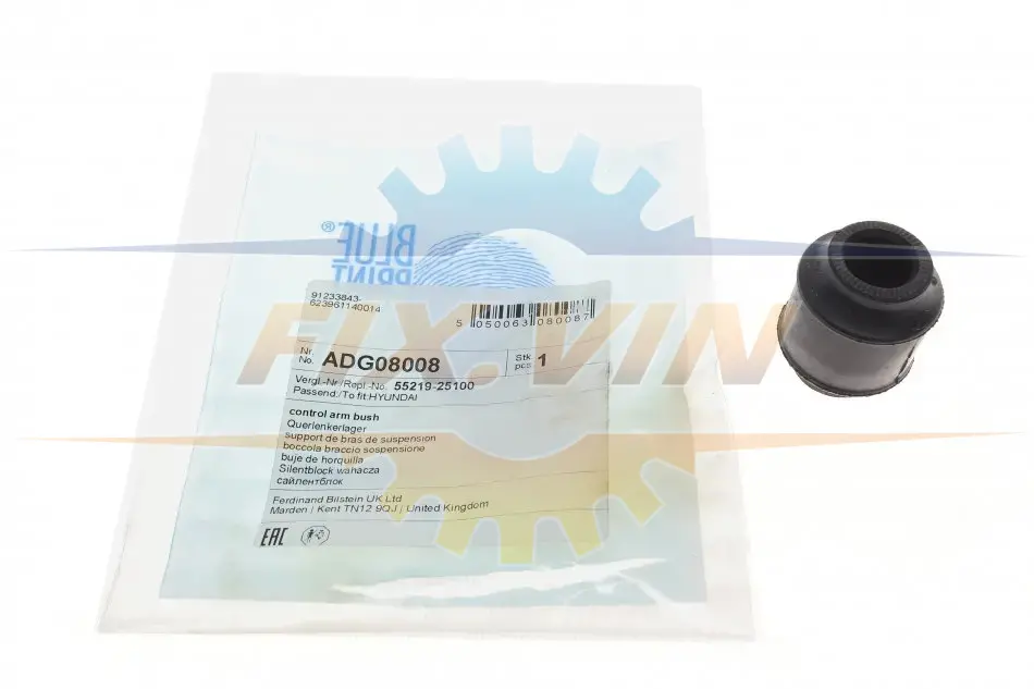 Сайлентблок важіля BLUE PRINT ADG08008 (фото 1)