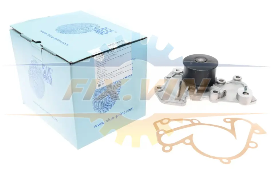 К-т помпи системи охолодження BLUE PRINT ADG09125 (фото 1)