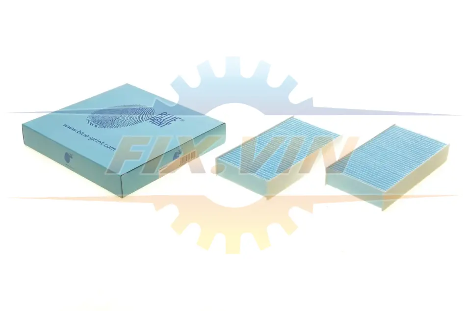 К-т змінних фільтруючих елементів повітряного фільтра салону BLUE PRINT ADH22511 (фото 1)