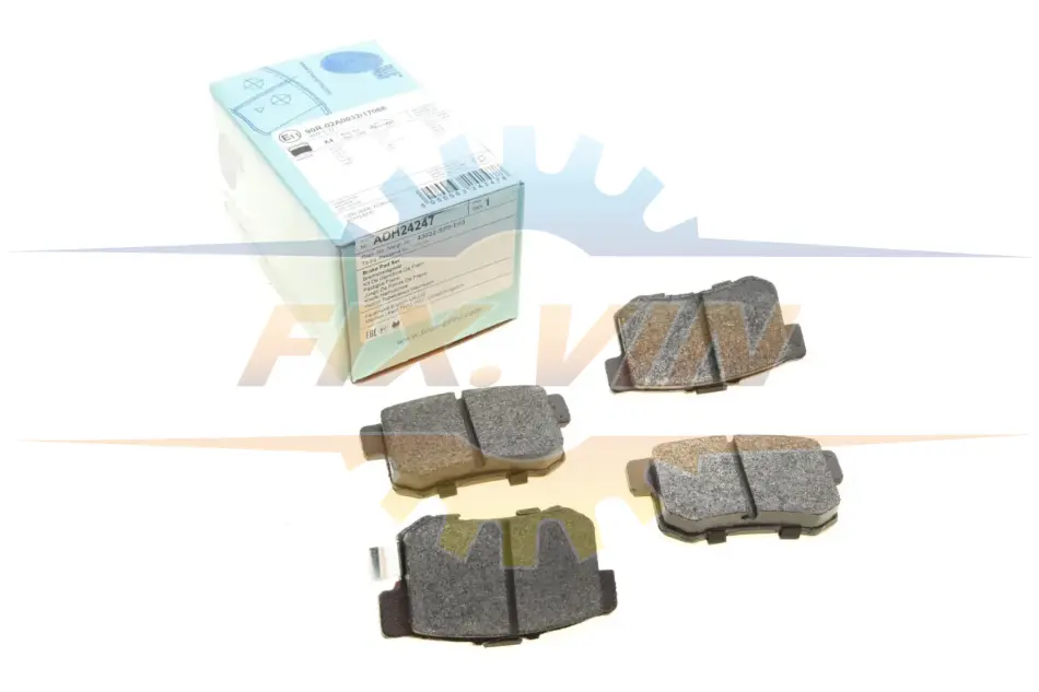 К-т колодок гальмівних BLUE PRINT ADH24247 (фото 1)