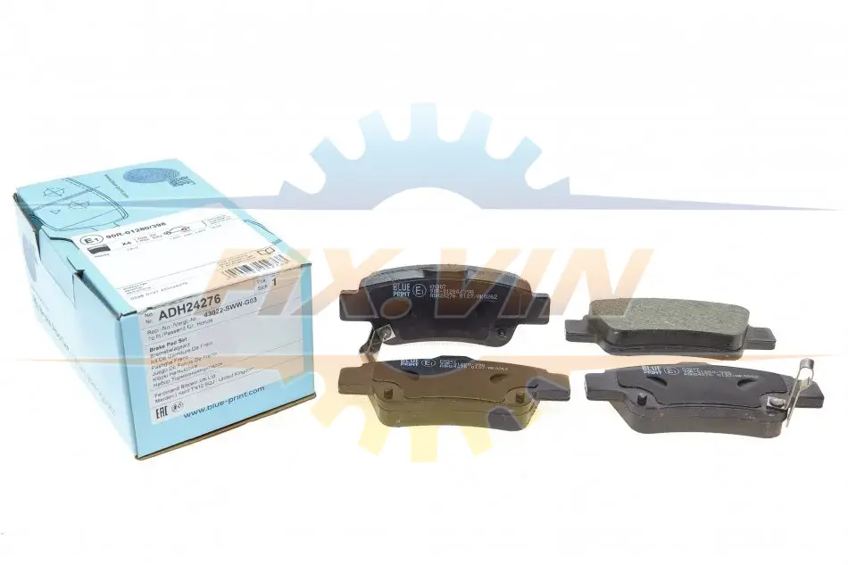 Колодки гальм. BLUE PRINT ADH24276 (фото 1)