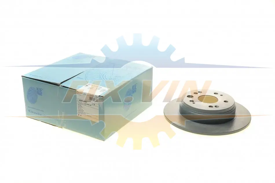 Диск гальмівний задній Honda (вир-во Blue Print) BLUE PRINT ADH24387 (фото 1)