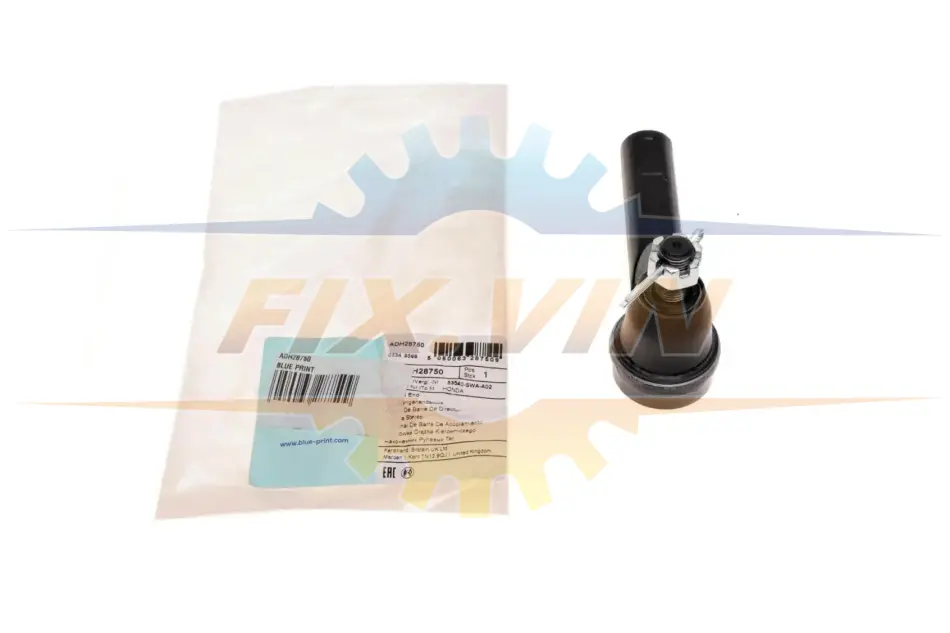 Наконечник тяги рульової BLUE PRINT ADH28750 (фото 1)