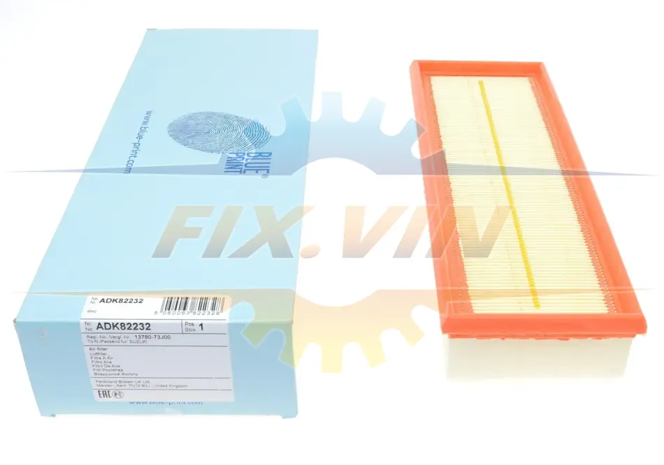 Фільтр повітряний BLUE PRINT ADK82232 (фото 1)