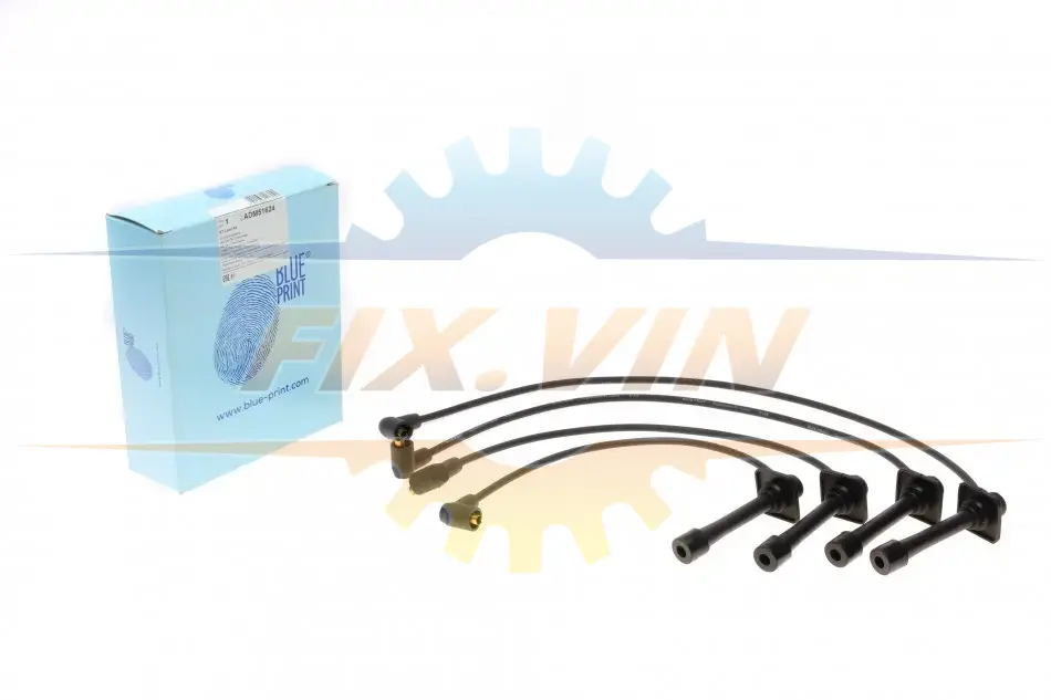 Проводи запалювання Mazda 1.8/2.0 16V 91-97 (к-кт) BLUE PRINT ADM51624 (фото 1)