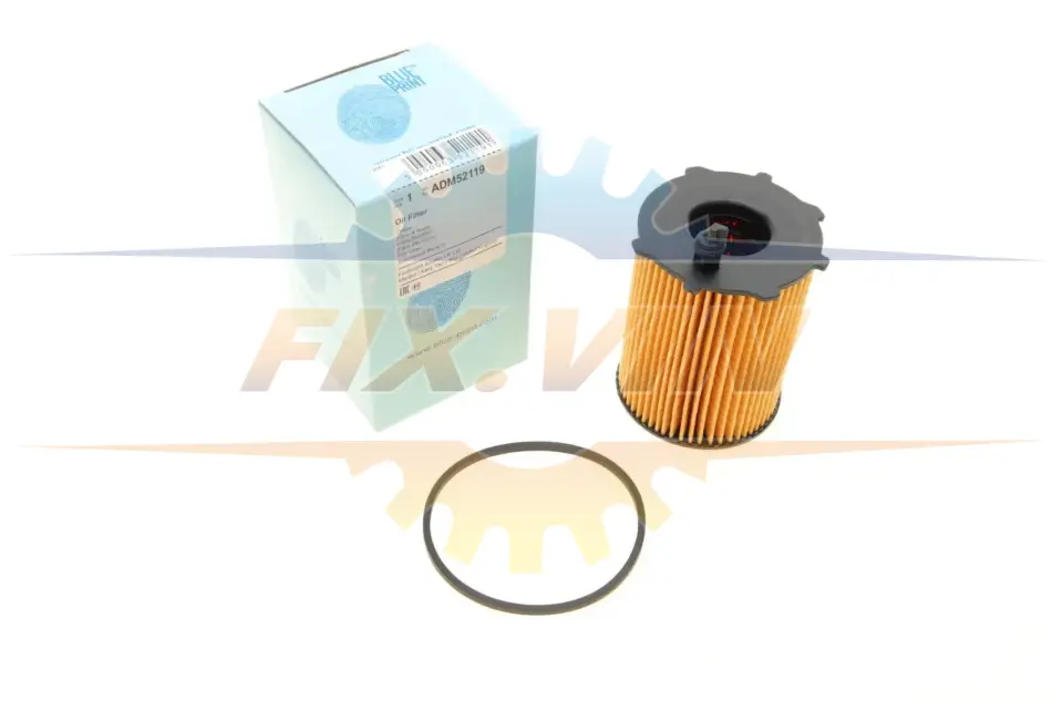 Фільтр масла з ущільнюючим кільцем BLUE PRINT ADM52119 (фото 1)