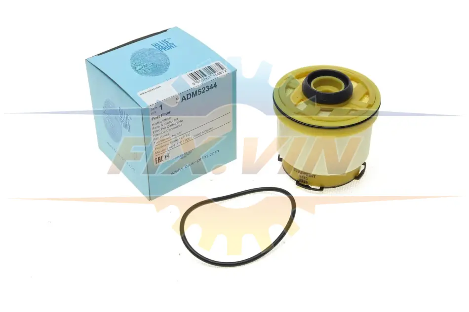 Фільтр палива з ущільнюючим кільцем BLUE PRINT ADM52344 (фото 1)