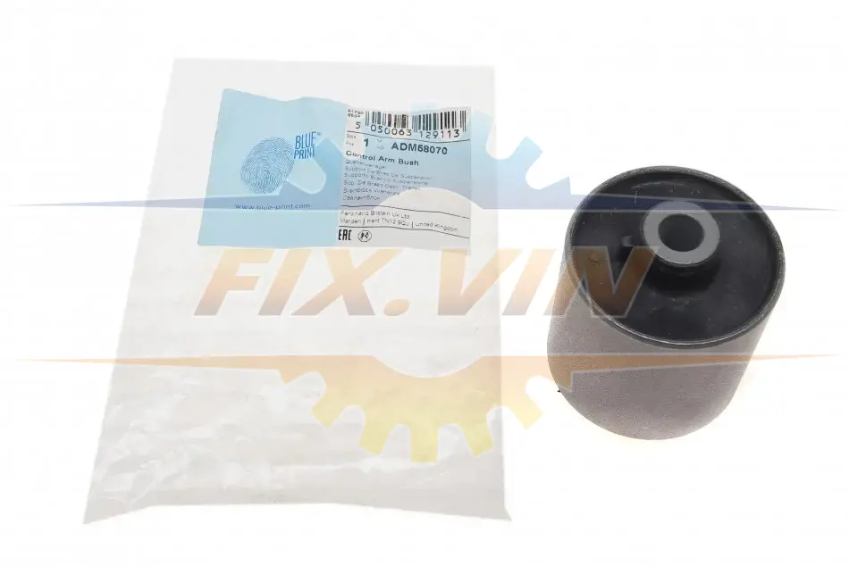 Сайлентблок важеля Mazda 6 02-13 (12.5х62.6) (переднього/знизу/позаду) BLUE PRINT ADM58070 (фото 1)