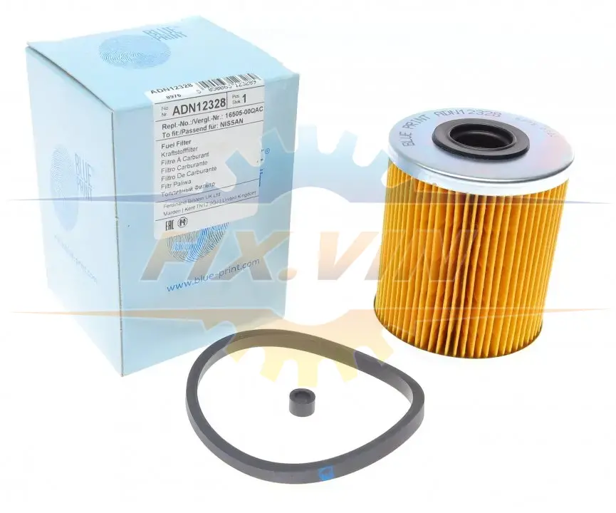 Фільтр палива з ущільнюючим кільцем BLUE PRINT ADN12328 (фото 1)