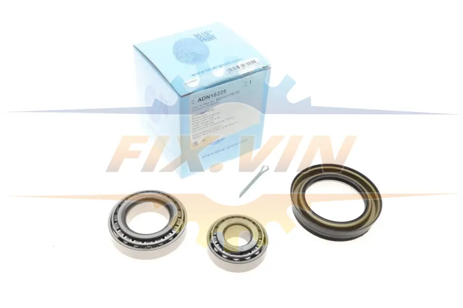 Підшипник маточини (передньої) Nissan Pick Up 85- BLUE PRINT ADN18225 (фото 1)