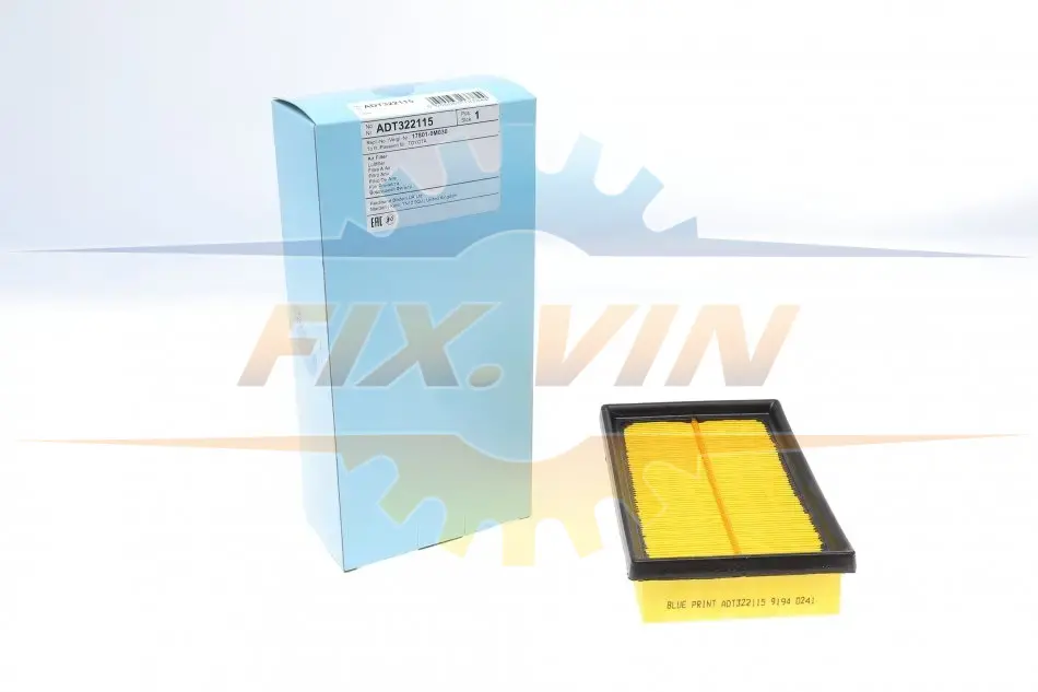 Фільтр повітряний BLUE PRINT ADT322115 (фото 1)
