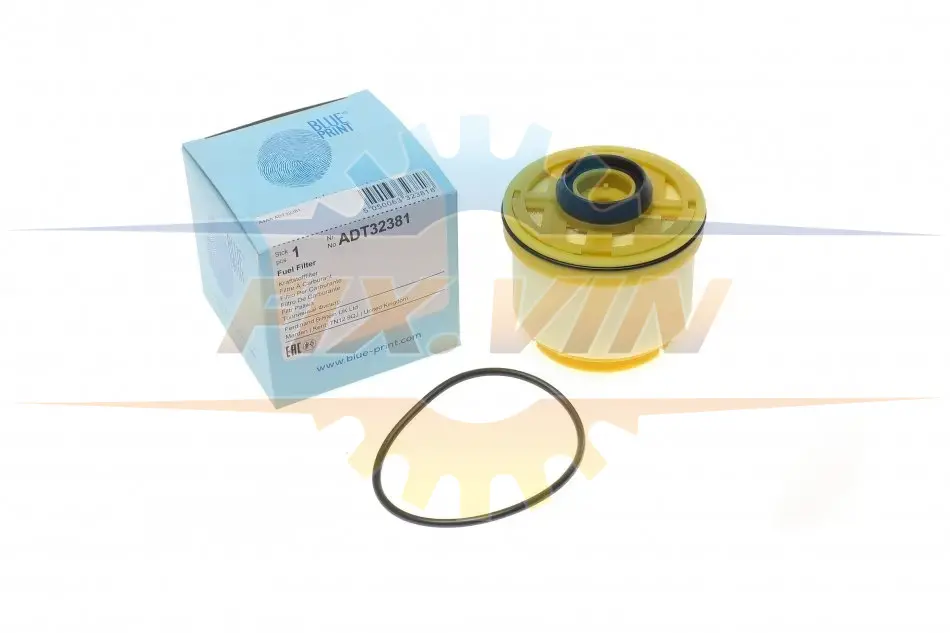 Фільтр палива з ущільнюючим кільцем BLUE PRINT ADT32381 (фото 1)
