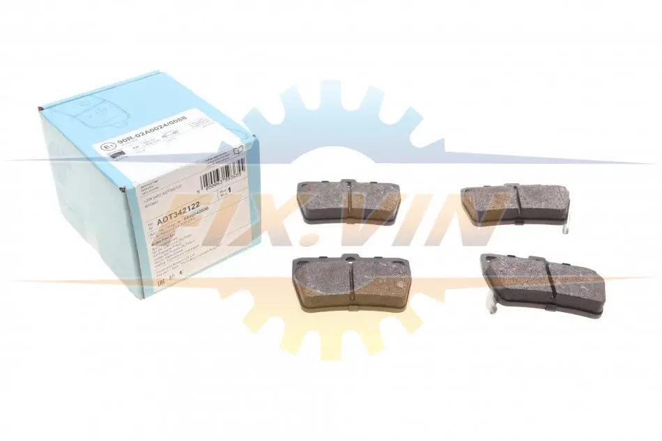 К-т колодок гальмівних BLUE PRINT ADT342122 (фото 1)