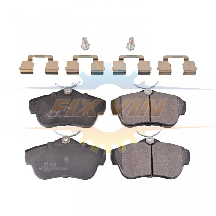 Комплект тормозных колодок BLUE PRINT ADT342208 (фото 1)