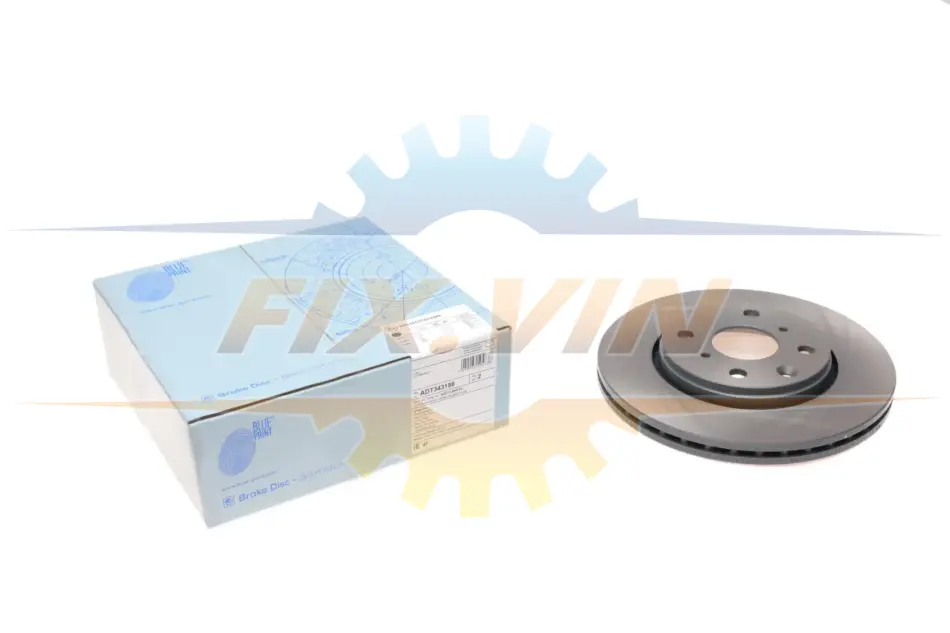 ДИСК ГАЛЬМ. BLUE PRINT ADT343198 (фото 1)