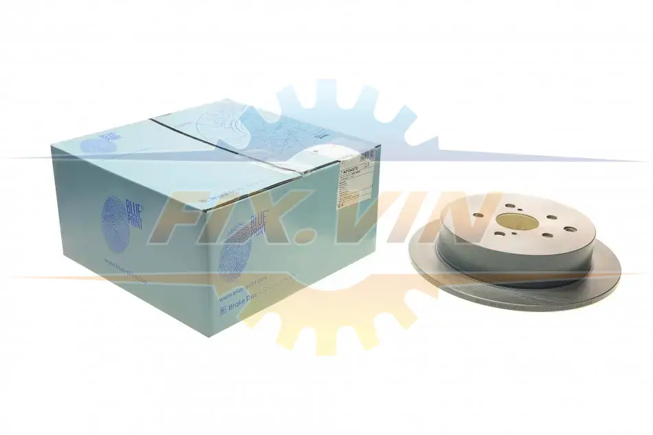 Диск гальмівний задній Lexus, Toyota (вир-во Blue Print) BLUE PRINT ADT343276 (фото 1)