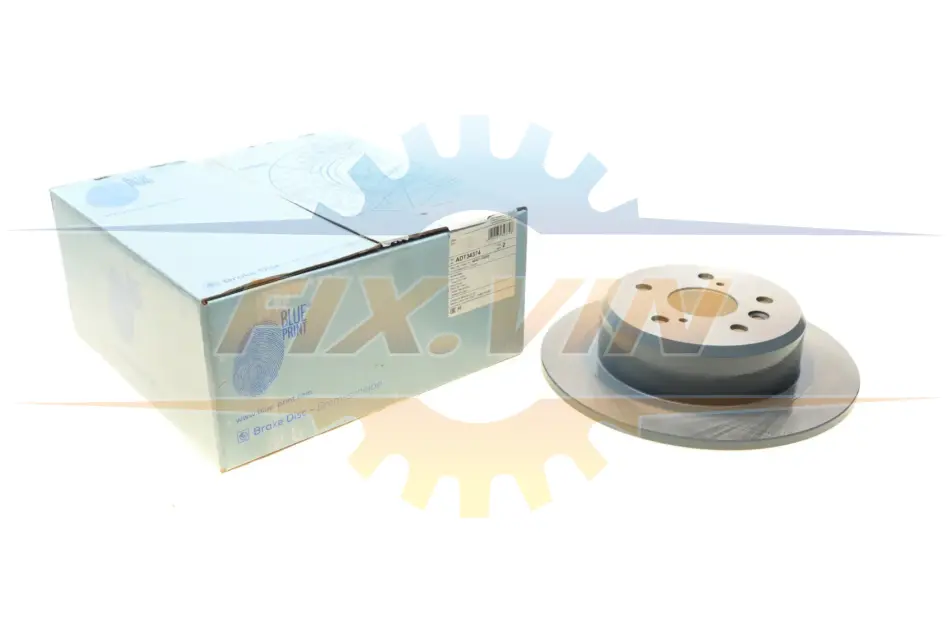 Диск гальмівний BLUE PRINT ADT34374 (фото 1)