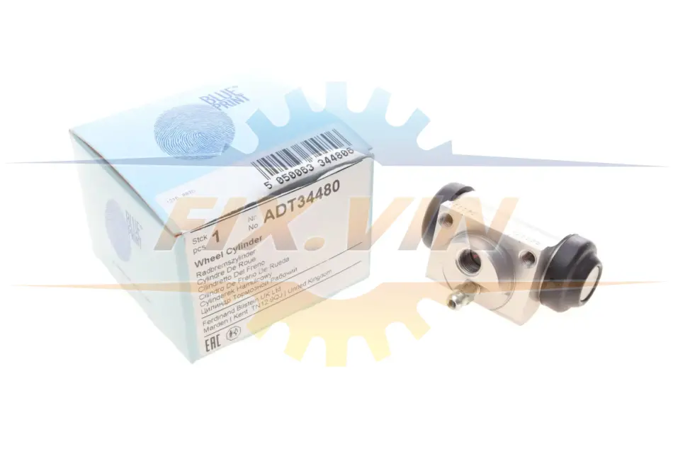 Циліндр гальмівний робочий BLUE PRINT ADT34480 (фото 1)