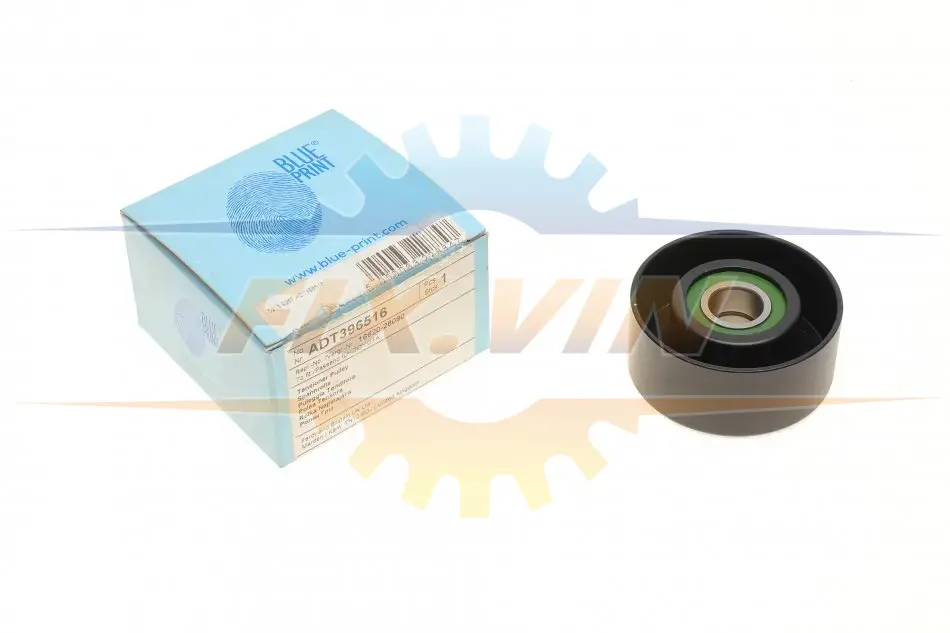 Ролик генератора Toyota Avensis/Camry/Rav 4 1.6-2.4 97- (натяжний) (70x31.5) BLUE PRINT ADT396516 (фото 1)