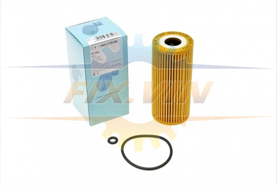 Фільтр масла з ущільнюючим кільцем BLUE PRINT ADU172108 (фото 1)