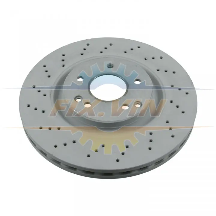 Диск тормозной MERCEDES W203 1.8-3.5 00- передний вент. BLUE PRINT ADU174335 (фото 1)