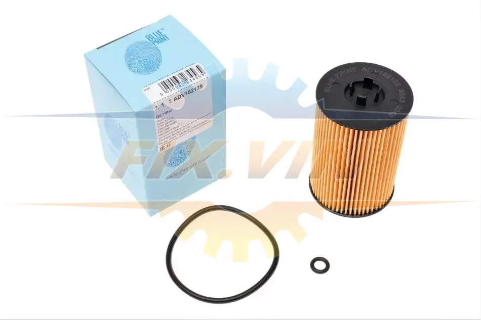 Фільтр масла з ущільнюючим кільцем BLUE PRINT ADV182125 (фото 1)