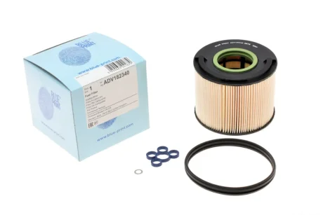 Фільтр палива з ущільнюючим кільцем BLUE PRINT ADV182340